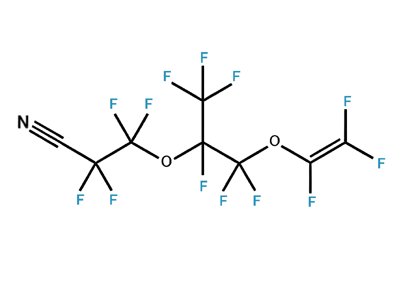 四氟丙腈（三氟乙烯氧基六氟異丙基）醚